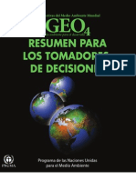 GEO4 - Perspectivas Del Medio Ambiente Mundial