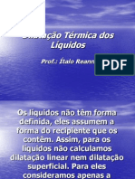 Dilatacao Termica Dos Liquidos