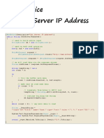 Web Service To Get Web IP Address