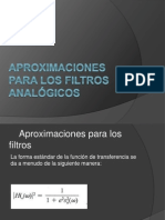 Aproximaciones para Los Filtros Analógicos