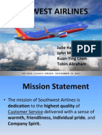 Strategic Management - Southwest Airlines