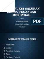 Konstruksi Saluran Udara Tegangan Menengah