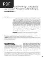 post cardiac reperfusion syndrome