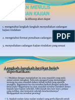 6 Panduan Menulis Kertas Cadangan