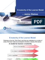 E-Maturity of The Learner Model