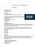 Download Soal Cpns Pancasila disertai Pembahasan by Aswel Ben Zon SN217577623 doc pdf