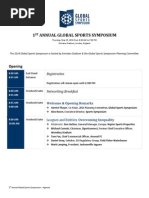 Download 2014 Global Sports Symposium Agenda by Sports Symposium Inc SN217581979 doc pdf
