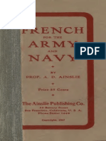 French For Army and Navy - A.D. Ainslie