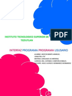 Interfaz Programa Programa Vb 6