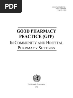 Good Pharmacy Practice (WHO)