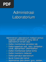 Administrasi Laboratorium