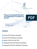 Plans To Accelerate Revision and Publication Procedure of The IPC