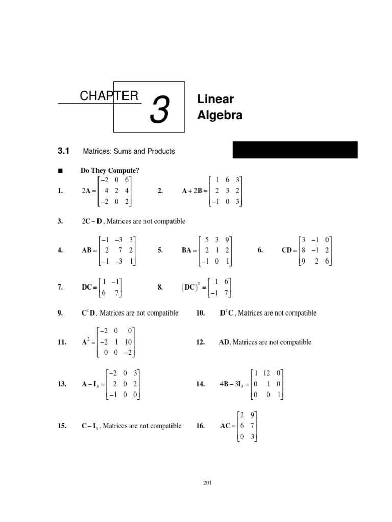Chapter 3 Diff Eq SM | PDF | Matrix (Mathematics) | Abstract Algebra