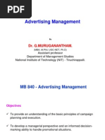 Advertising Management: Notes