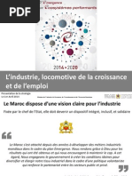 L’industrie, locomotive de la croissance et de l’emploi