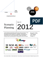 Disneyland Scenario Planning
