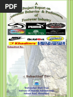 project report on footwear company pdf