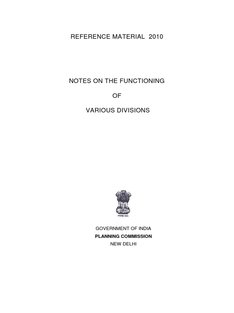 Planning Commission | PDF | Economic Development | Economic Growth