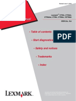 Lexmark C734n, C734dn, C734dnw, C736n, C736dn, CS736dn Service Manual