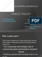 Public Policy by Rashmi Maurya