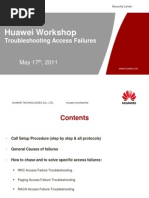 Access Failures Troubleshooting Workshop