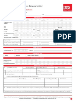 Marine Cargo Insurance-Proposal Form