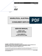 Lavadora Whirlpool Awm6100 Service Manual