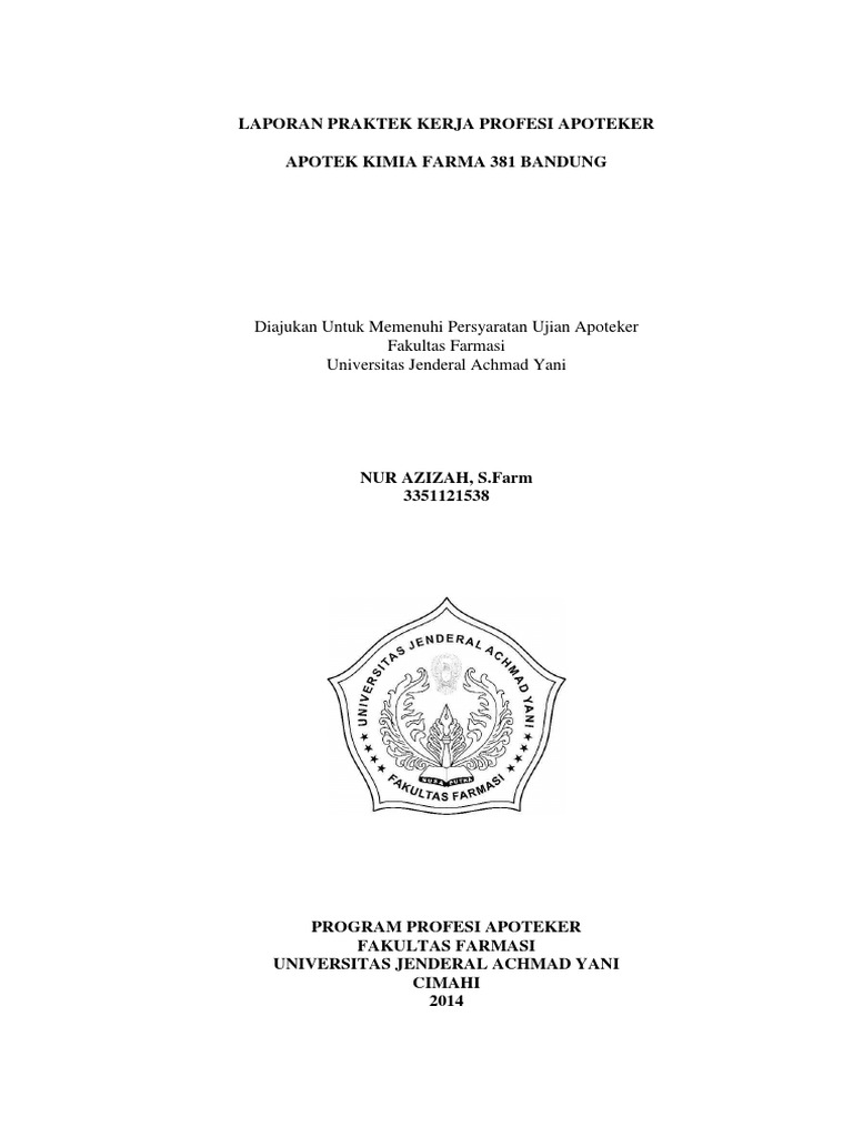 Apotek Nur Azizah 3351121538