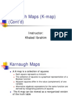 Karnaugh Maps (K-Map) (Cont'd) : Instructor: Khaled Ibrahim