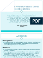 Sofosbuvir For Previously Untreated Chronic Hepatitis C Infection