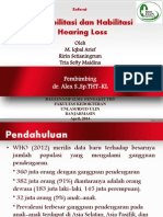 Rehabilitasi Dan Habilitasi Hearing Loss