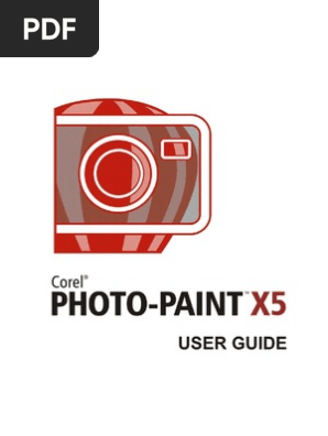 Corel Photo-Paint User Guide | PDF | Adobe Photoshop | Computer 