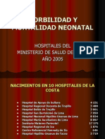 Clase - Morbilidad Neonatal - Peru 2005