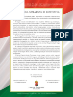 Politikai Nyilatkozat 2010-2018 Fidesz Orbán Kormány