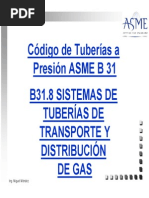B31.8 ASME