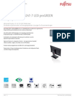 Bwpc4 Datenblatt de Display FUJITSU B24T 7 LED ProGREEN