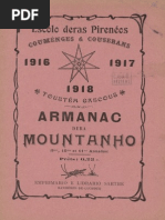 Armanac Dera Mountanho. - Annados 09-10-11, 1916, 1917, 1918