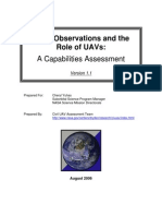 Earth Observation and The Role of UAV
