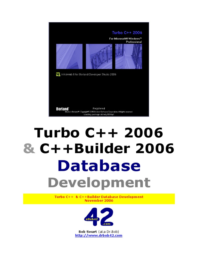 Turbo C++ Database Development | PDF | Databases | Computer Engineering