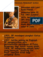 Sejarah Pengasas Pengakap Dunia