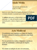 Slide Sobre a Arte e a Cultura Medieval (1)