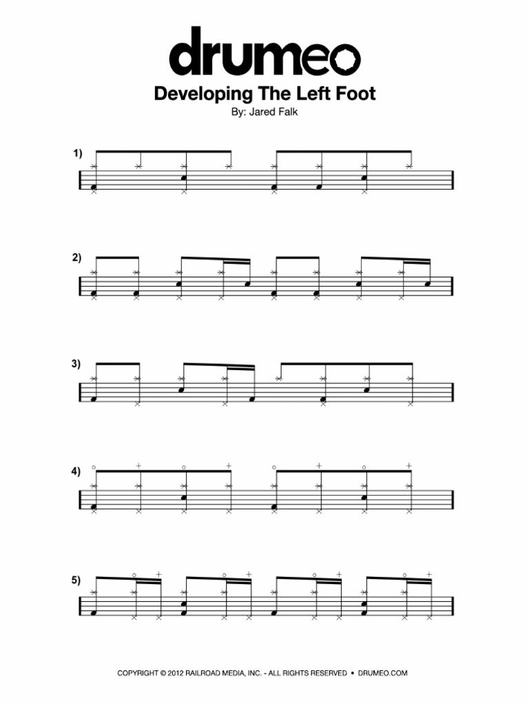 190 Developing The Left Foot | PDF