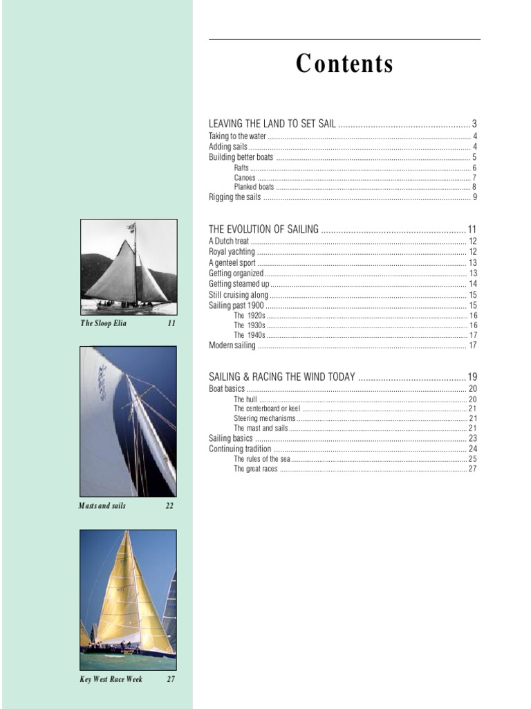 Sailing | PDF