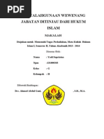 Download Penyalahgunaan Wewenang Jabatan Dalam Perspektif Hukum Islam by yadispire SN217671985 doc pdf