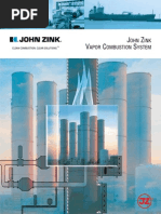 John Zink - ATTACH H VCU Catalogs Leaflets (Brochure)