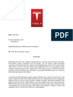 Tesla Strategic Analysis