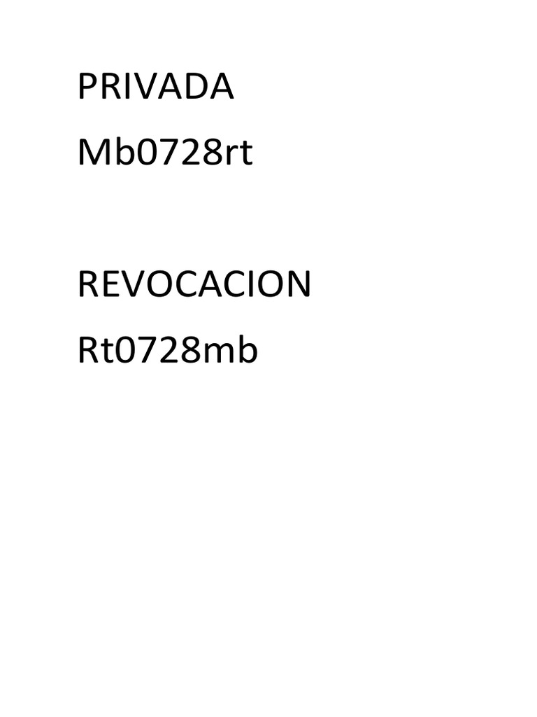 Claves PDF
