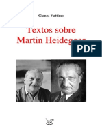 Vattimo Gianni - Textos Sobre Heidegger