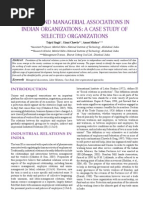 Unions and Managerial Associations in India
