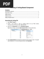 Creating A Verilog-Based Component: Creator ™